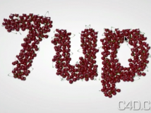 How To Make The Cherry 7up Look With Cinema 4D-灰猩猩（Greyscalegorilla）C4D教程