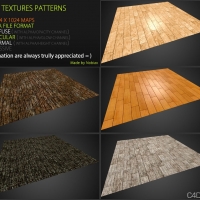 木地板三维贴图：Free 3D textures pack 44