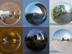 6个HDRI高动态贴图预设 Gumroad – HDRI Collection – Six Shades of Swedish Summer