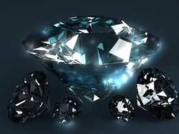 C4D钻石模型 钻石掉落动画 DIAMOND