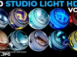 100张科幻机械舱空间环境HDR图片素材 Artstation – 100 Studio Light HDRI Vol.3