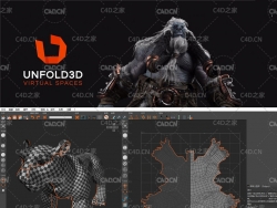 三维模型展UV软件 unfold3d 9.02 汉化版
