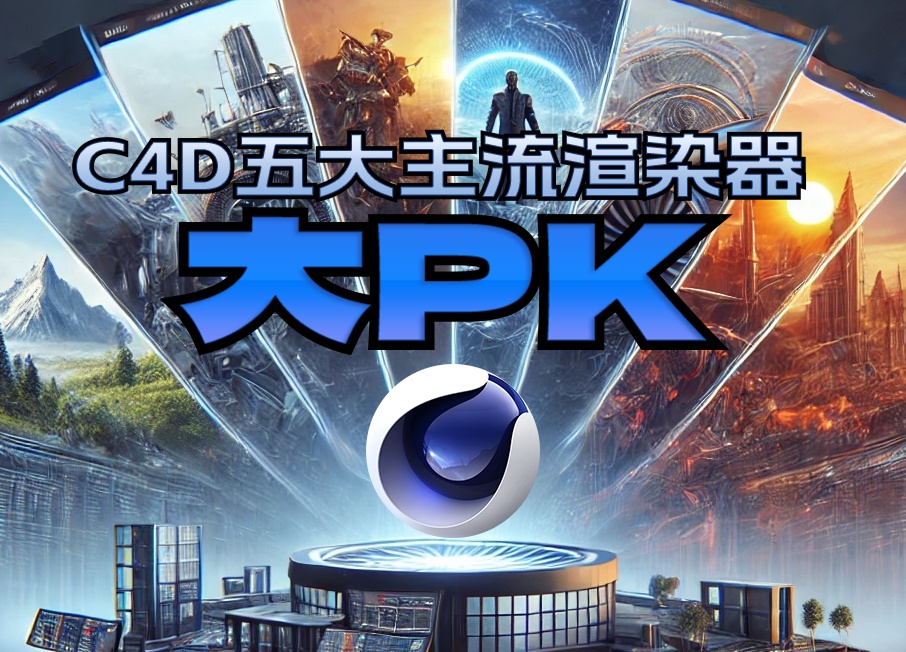 C4D五大主流渲染器（OC/RS/VR/Arnold）优缺点大PK